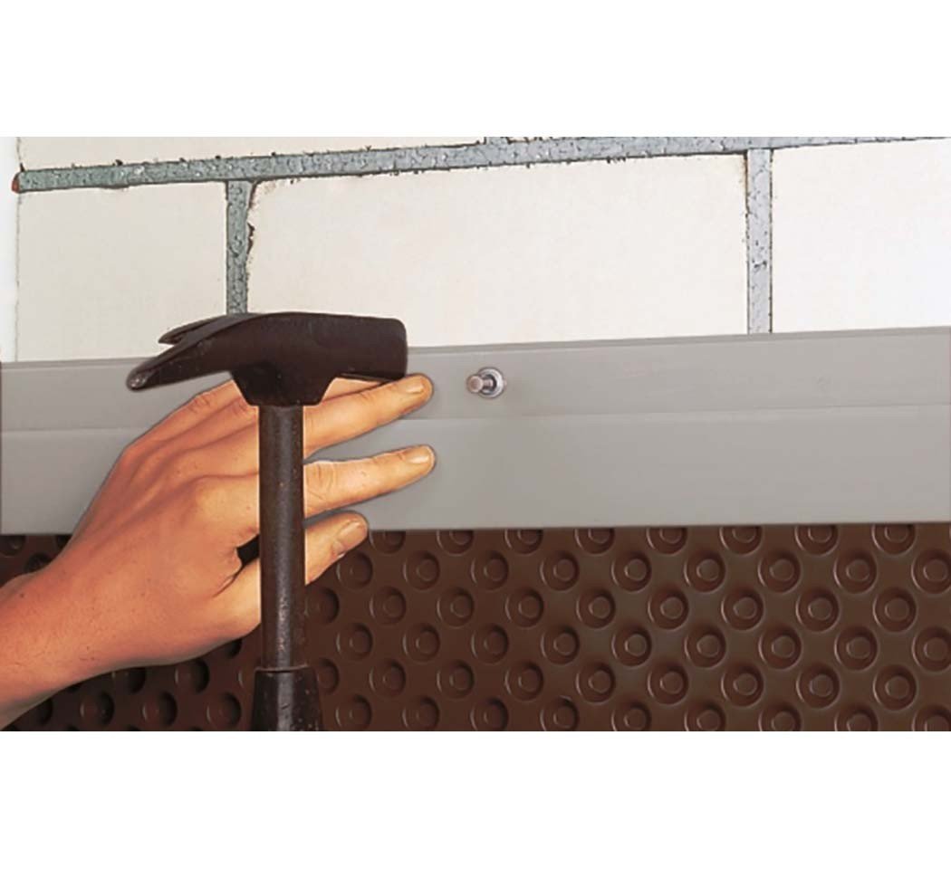 Profilé de fixation delta MS, 2 m, aluminium