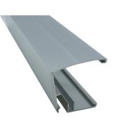 Profilé bordure aluminium - 4000 mm pour plaques CARBOGLASS 10/16/32 mm