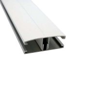 Profilé de jonction blanc RAL 9010 - 4000 mm pour plaques CARBOGLASS 16/32 mm