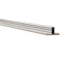 Profilé inférieur blanc pour toiture polycarbonate ou panneau isolant 16 et 32 mm, longueur 4.60 m
