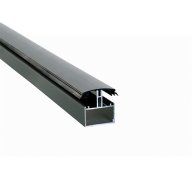 Profilé de jonction porteur RAL 7016 anthracite pour plaque CARBOGLASS 16 et 32 mm, longueur 3 m