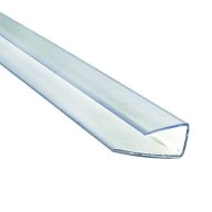 Profil polycarbonate en U pour plaques 10 mm, longueur 2,10m