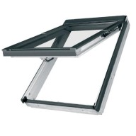 Fenêtre de toit , projection / rotation FPW-V G61, finition acrylique blanc - 55 cm x 98 cm