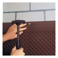 Profilé de fixation delta MS, 2 m, PVC