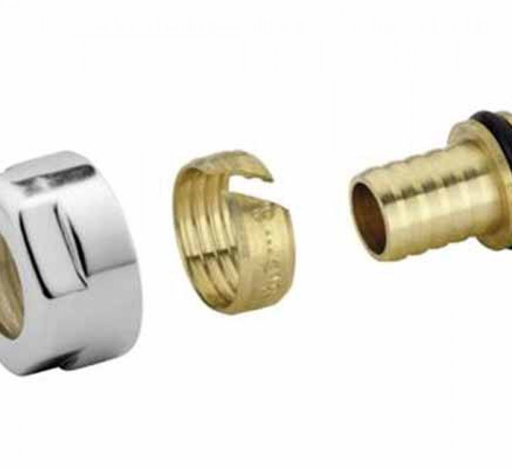 Raccord laiton pour collecteur PER - Ø 16 mm