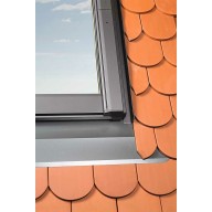 Raccord de toiture pour fenêtre ROTO Q, pour petite tuile plate, sans bloc isolant - 94 cm x 118 cm