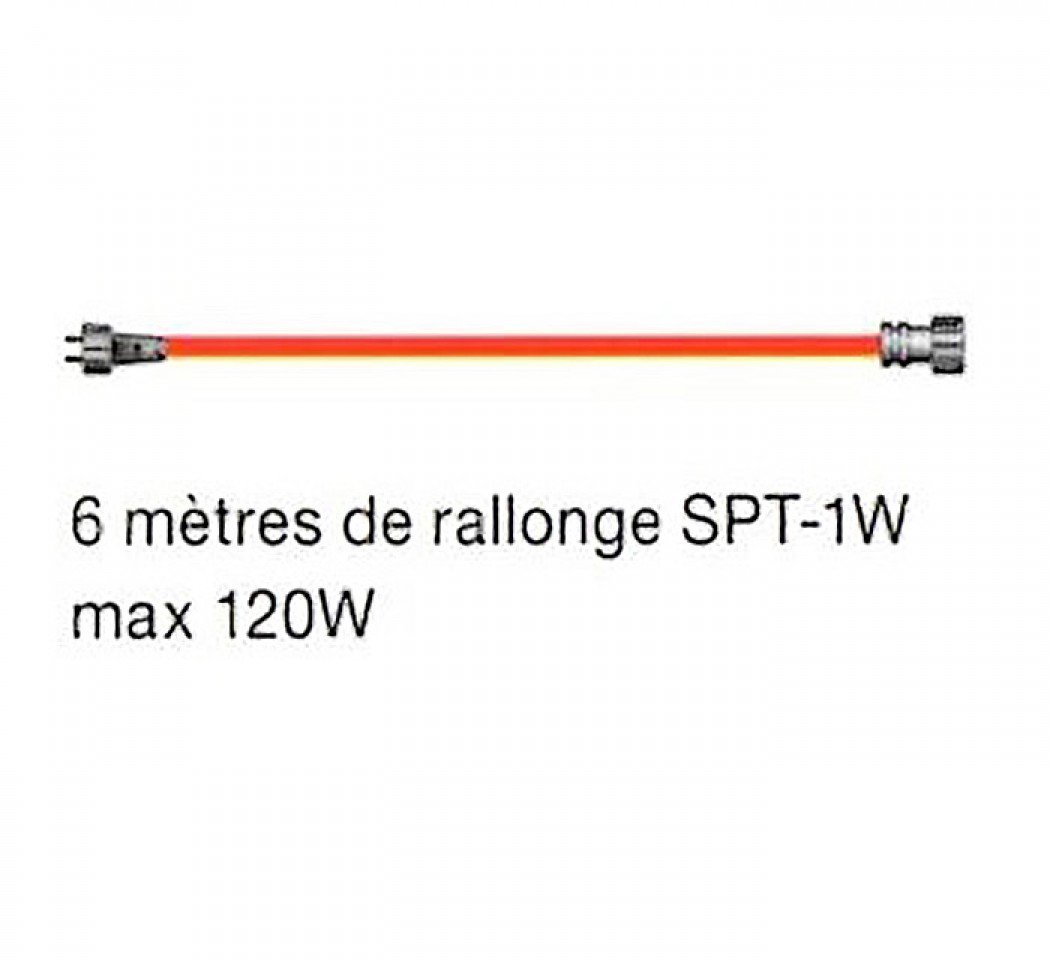 Rallonge 6 m SPT1W, 120 W max