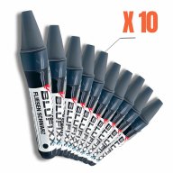 BLUFIXX-PRO Recharge de réparation carrelage - Blanc - PACK de 10 Recharges