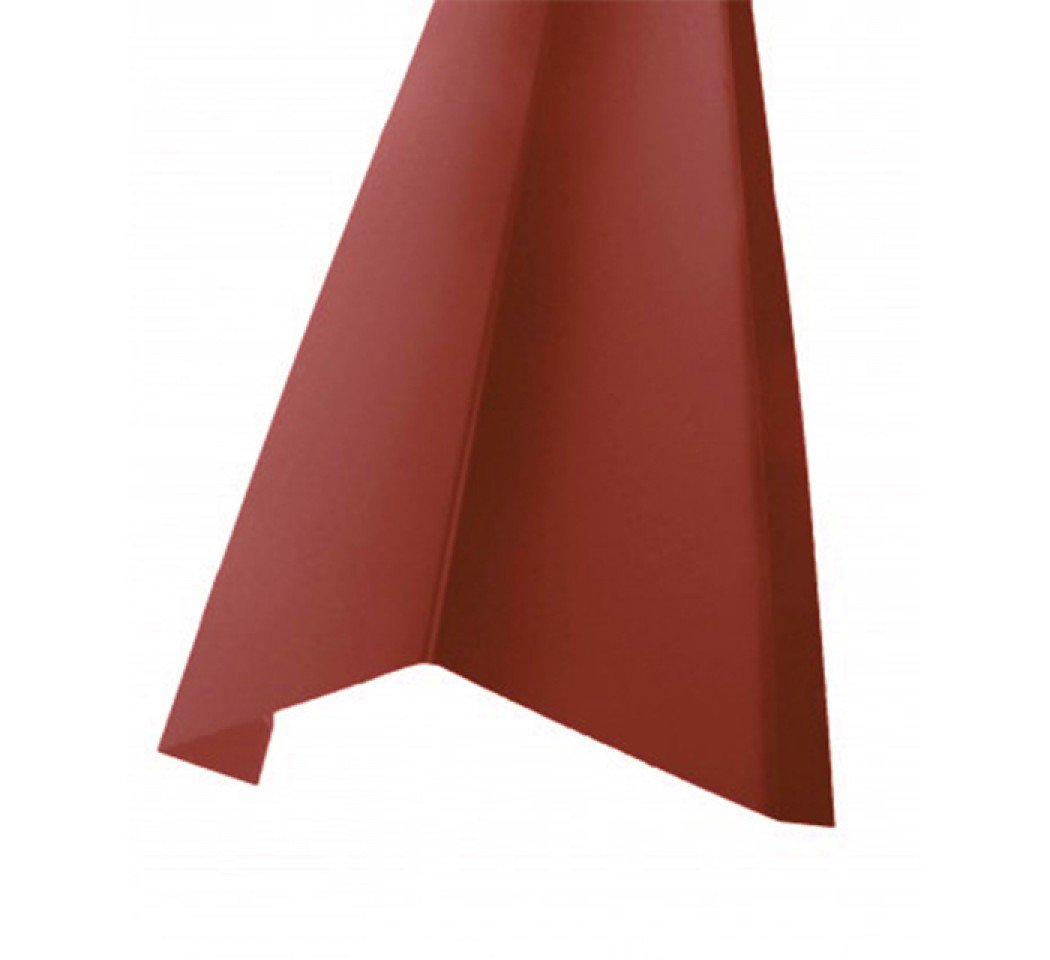 Rive sur mur, Rouge (RAL8012)