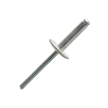 Vignette Rivet aluminium tête extra large C10 3.2 mm x 06 mm