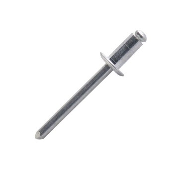 Vignette Rivet aluminium tête plate 3.2 mm x 06 mm