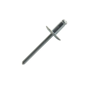 Vignette Rivet acier tête extra large 4.8 mm x 10 mm