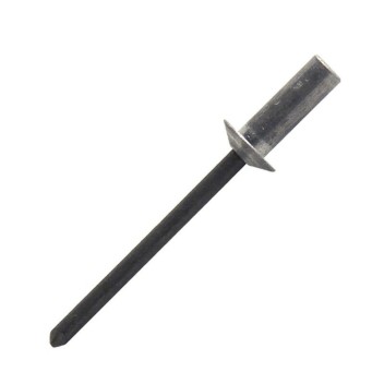 Vignette Rivet étanche aluminium tête plate 3.2 mm x 06 mm