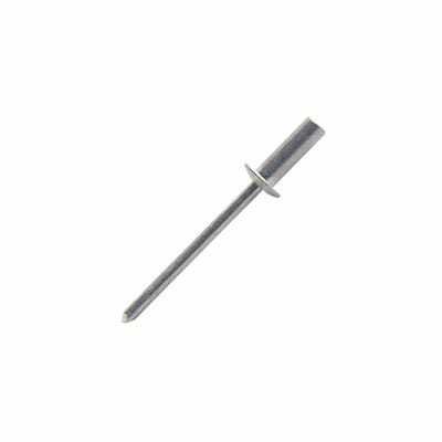 Rivet étanche alumminium tête plate 4.8mm x 18 mm