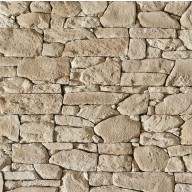 Parement Roca ton naturel sur treillis