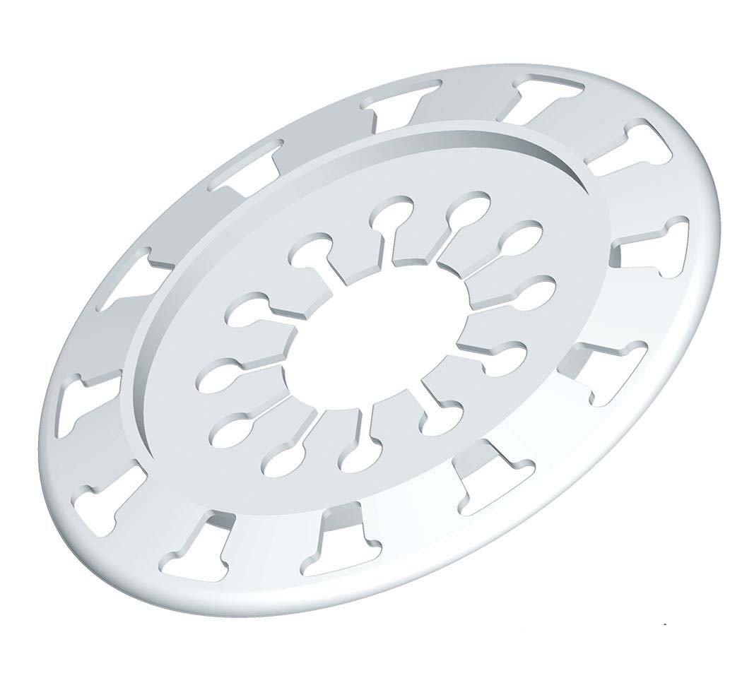 Rosace, rondelle isolation, diam.90 mm