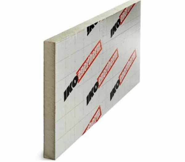 Panneau polyurethane toit terrasse béton et bois apparent - 80 mm