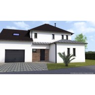 Kit ITE PSE TH31, 100 mm, 100m2 avec parement brique OLD SCHOOL rouge cuivré