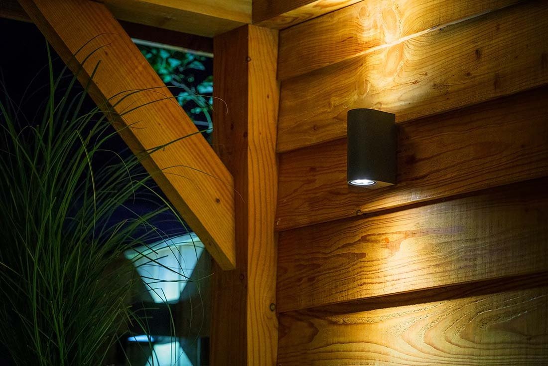 Applique demi-lune Sibus couleur noire