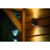 Applique demi-lune Sibus couleur anthracite