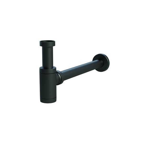 Siphon noir mat court