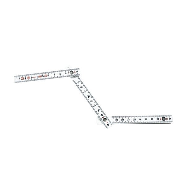 Mètre pliable synthétique 2 m