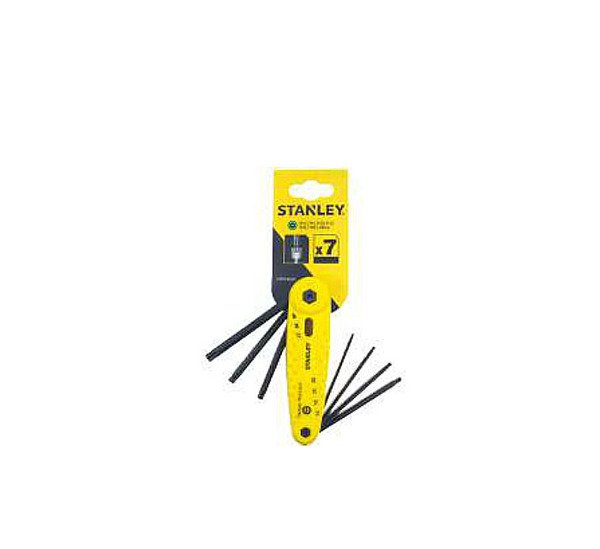 Jeu de 7 clés mâles Tamper Torx