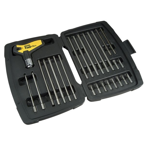 Coffret de 27 clés manche + Poignée T à cliquet Fatmax