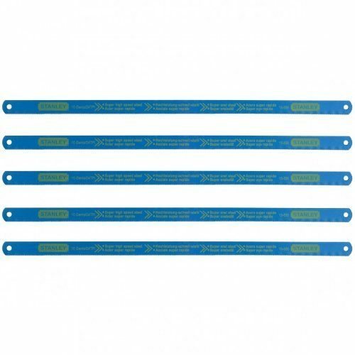 Jeu de 5 lames de scie à métaux bi-laser 24 dents/pouce