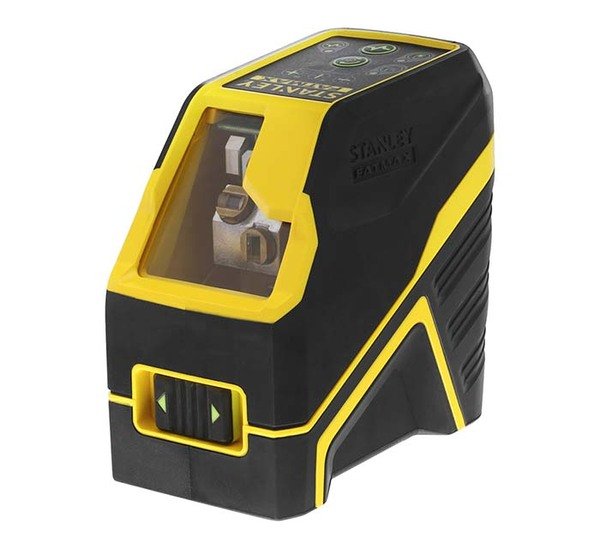 Niveau laser croix intérieur FCL-G avec support, 4 piles AA et une housse