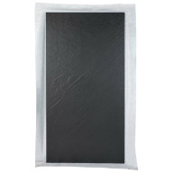 Paroi pierre naturelle couleur graphite noir, 100 x 200 cm