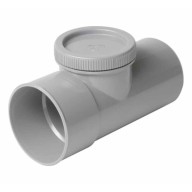 Té de visite M/F - Ø 110 mm