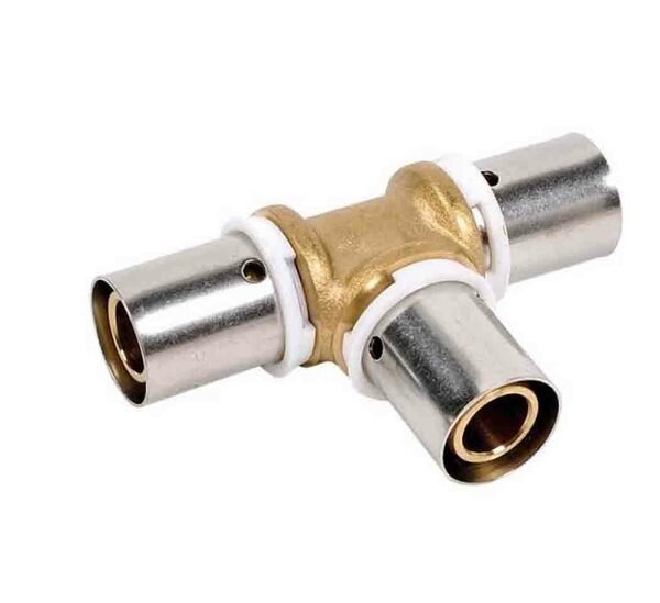 Té réduit à sertir pour PER - Ø 20-12-20 mm