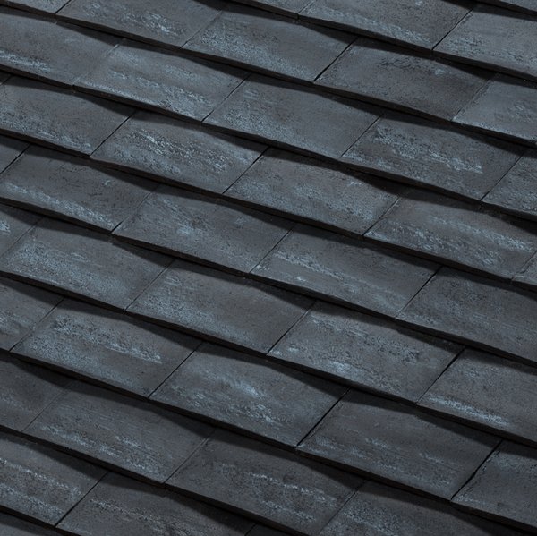 Tuile Elysée 13 mm x 27 cm x 35 cm, ardoise irisée