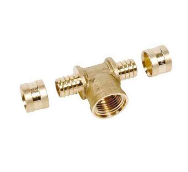 Té à glissement femelle pour PER - Ø 16 mm