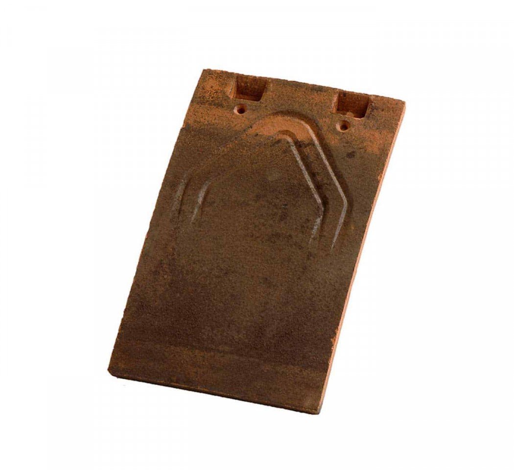 Tuile plate PHALEMPIN vieilli, 17 x 27