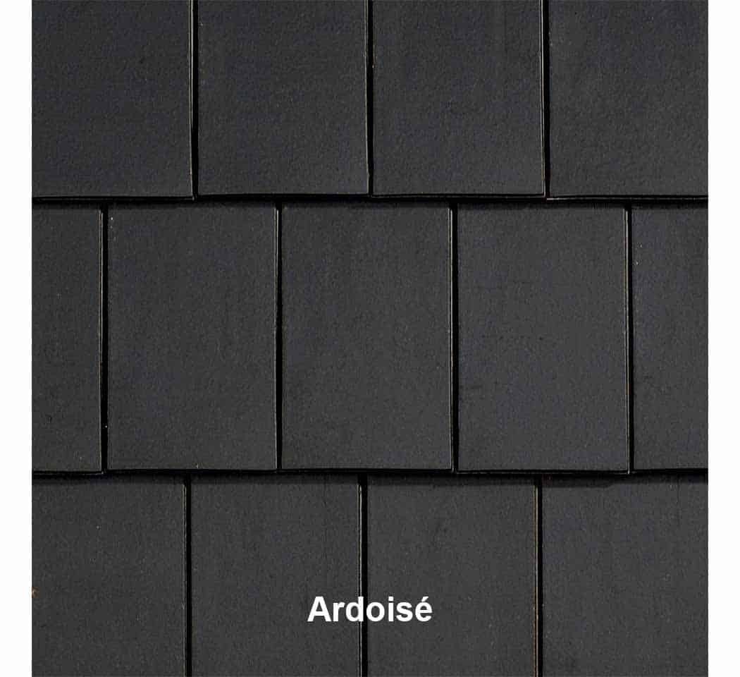 Tuile VAUBAN droite couleur ardoise