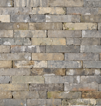 Vignette Parement Brique terre cuite Vintage anthracite