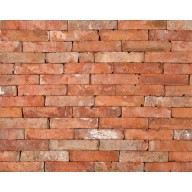 Parement Brique terre cuite Vintage rectifiée ton rouge