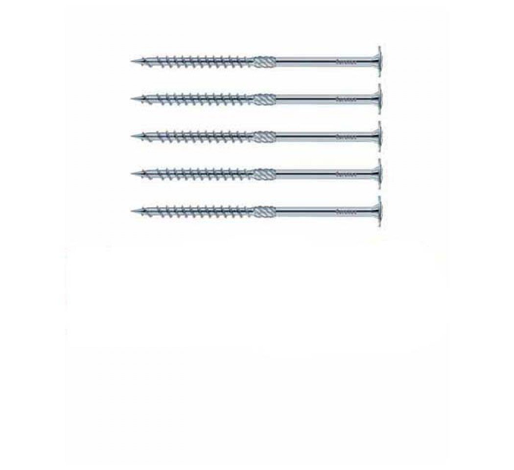 vis de charpente à tête large avec empreinte torx, gris métallisé, galvanisé