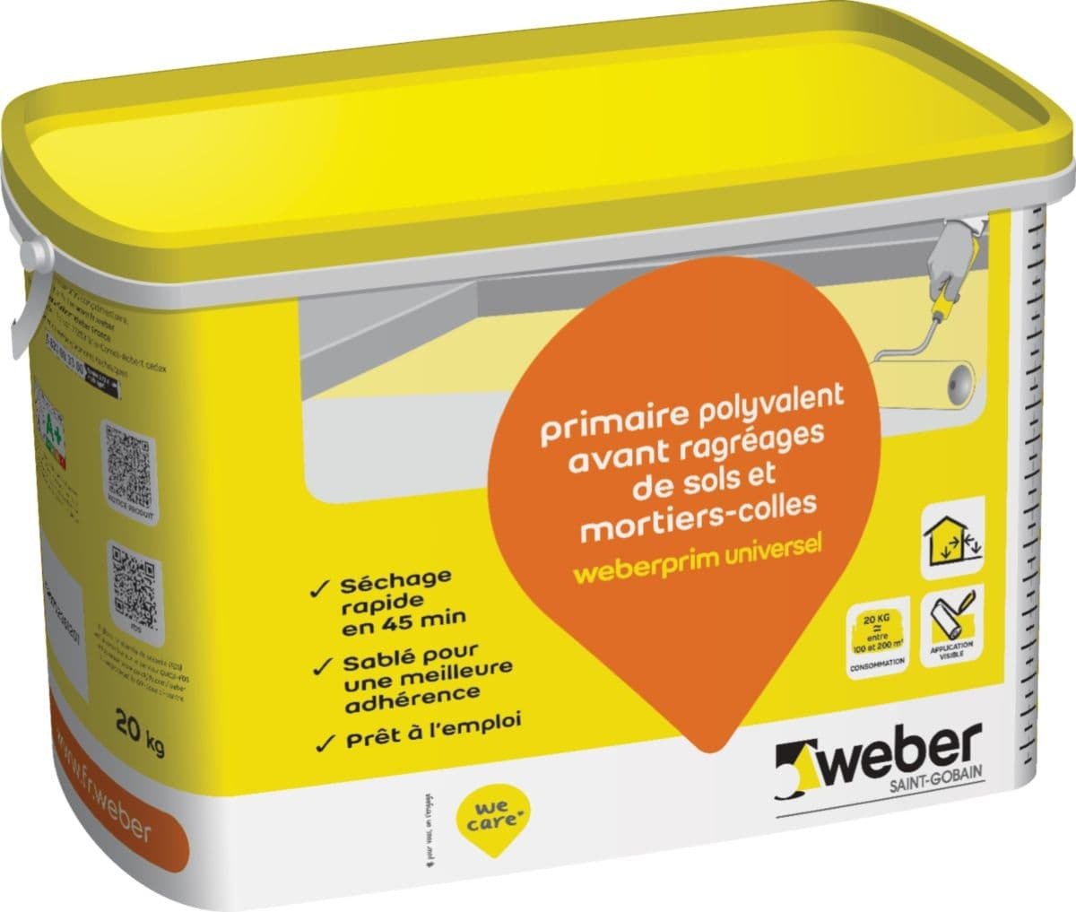 Primaire weberprim universel 20 kg