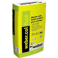 Colle à carrelage weber col fluid