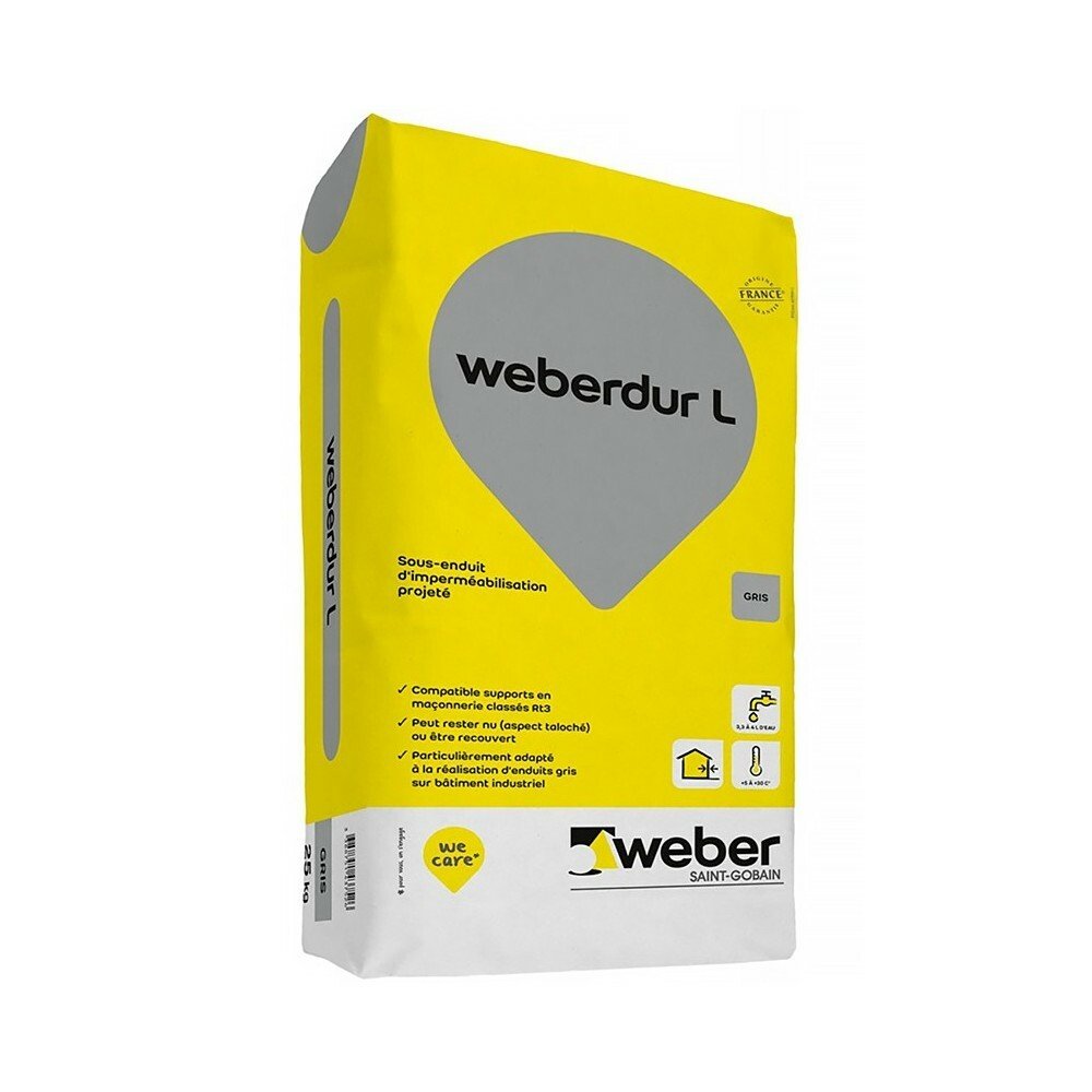 Enduit monocouche weberdur L
