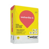 Enduit monocouche weberlite G, 25 kg