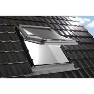 Store pare-soleil extérieur électrique à commande radio, pour fenêtre ROTO Q - 55 cm x 70 cm