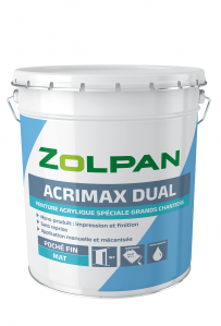 Peinture acrylique ZOLPAN ACRIMAX DUAL MAT