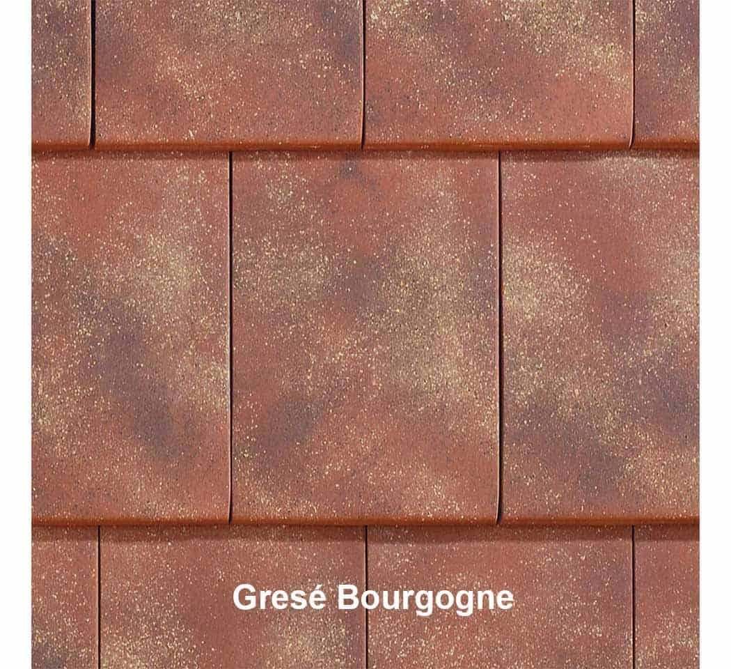 Tuile ACTUA couleur gresé bourgogne