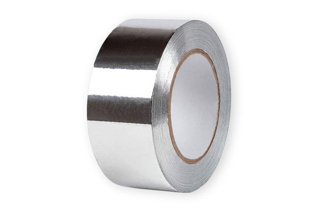 Rouleau adhésif aluminium 50m x 50 mm