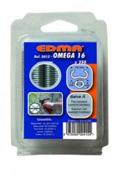 Vignette Boîte de 250 agrafes OMEGA 16 galva pour grillage