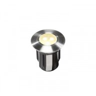 Spot led encastré Alpha, pour terrasse, blanc chaud